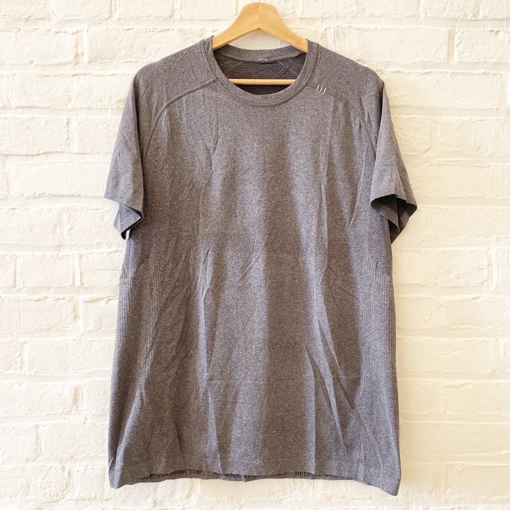Lululemon || Metal Vent Tech Short Sleeve‎ Gray Large